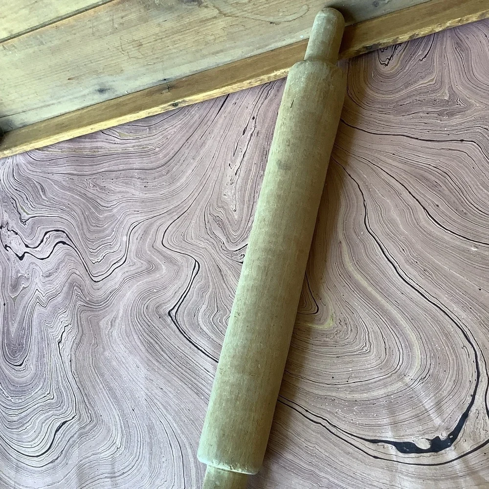 Old Antique Wood Rolling Pin